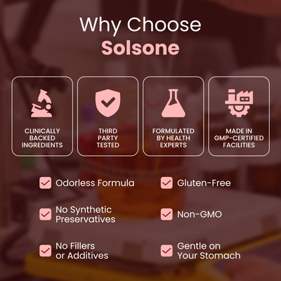 Solsone Aged Garlic Extract – 7500mg Softgels